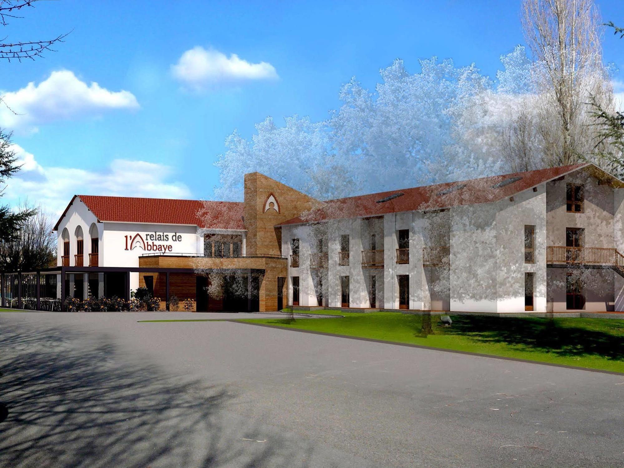 Relais De L'Abbaye Hotel Charlieu Luaran gambar